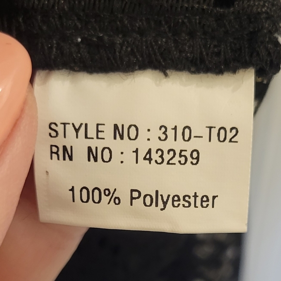 Oragami NWOT Black Floral Lace Kimono XXL - Picture 11 of 11